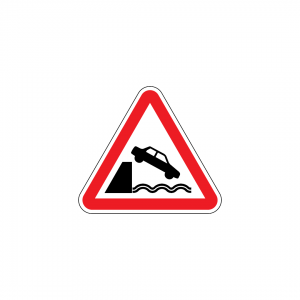 A8 - Saída num cais ou precipício - Sinais de Perigo