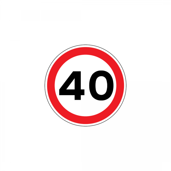 C13 - Proibição de exceder a velocidade máxima de … Quilómetros por hora - Sinais de Proibição