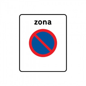 G2A - Zona de estacionamento proibido - Sinais de Zona