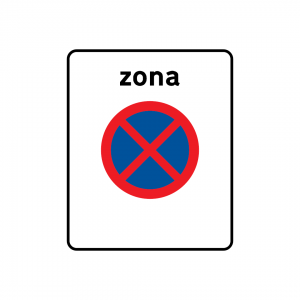 G3 - Zona de paragem e estacionamento proibidos - Sinais de Zona