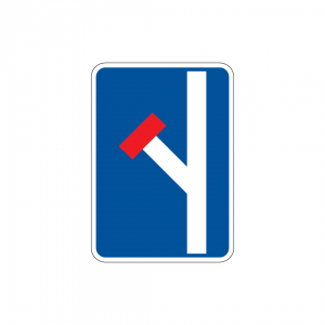 I7A - Pré-sinalização de via sem saída - Sinais de Pré-Sinalização